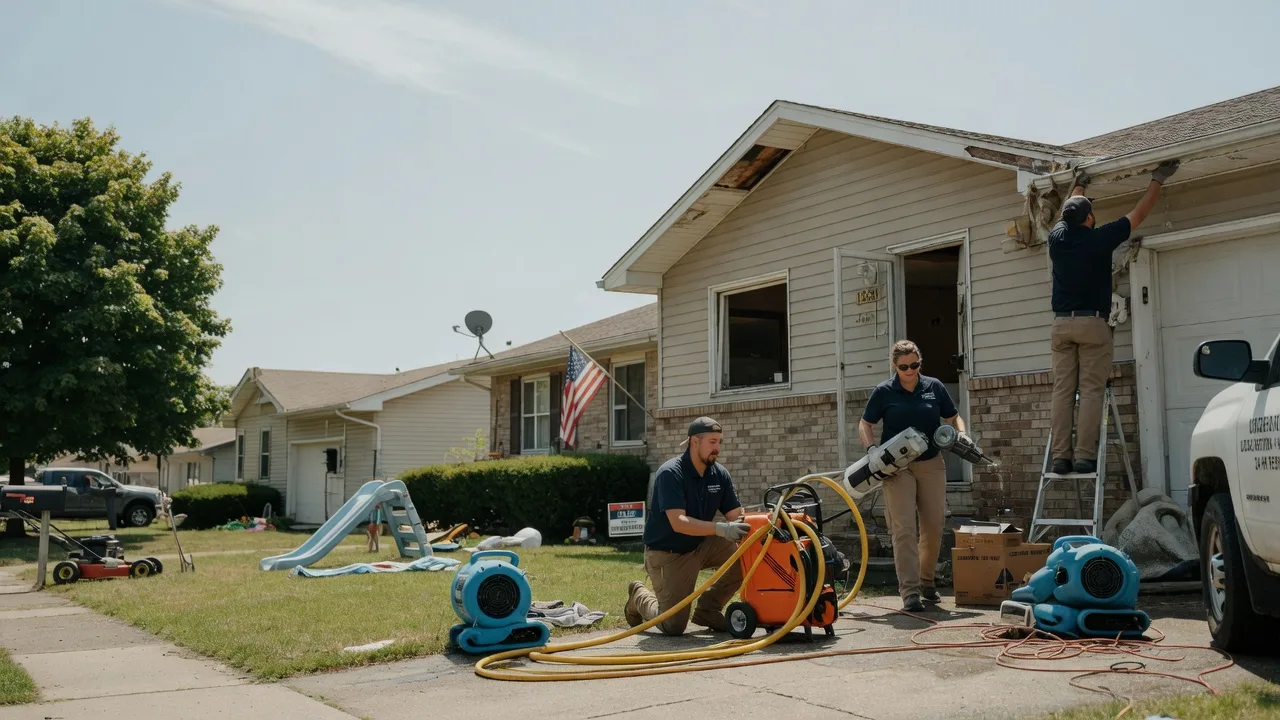 Water Damage Restoration in Pleasantville, OH near me